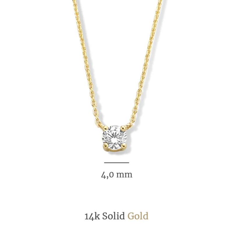 Isabel Bernard Cadeau d'Isabel 14 Karat | Gold Halskette und Armband Geschenksets IB90029