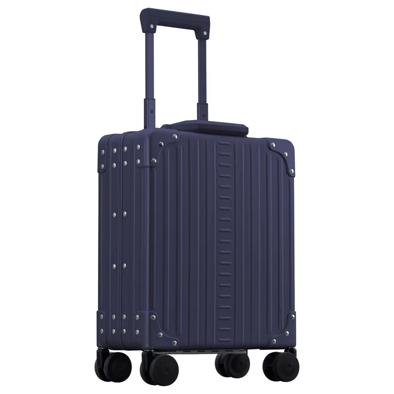 Aleon Business 4-Rollen Businesstrolley 42 cm Laptopfach (blue)