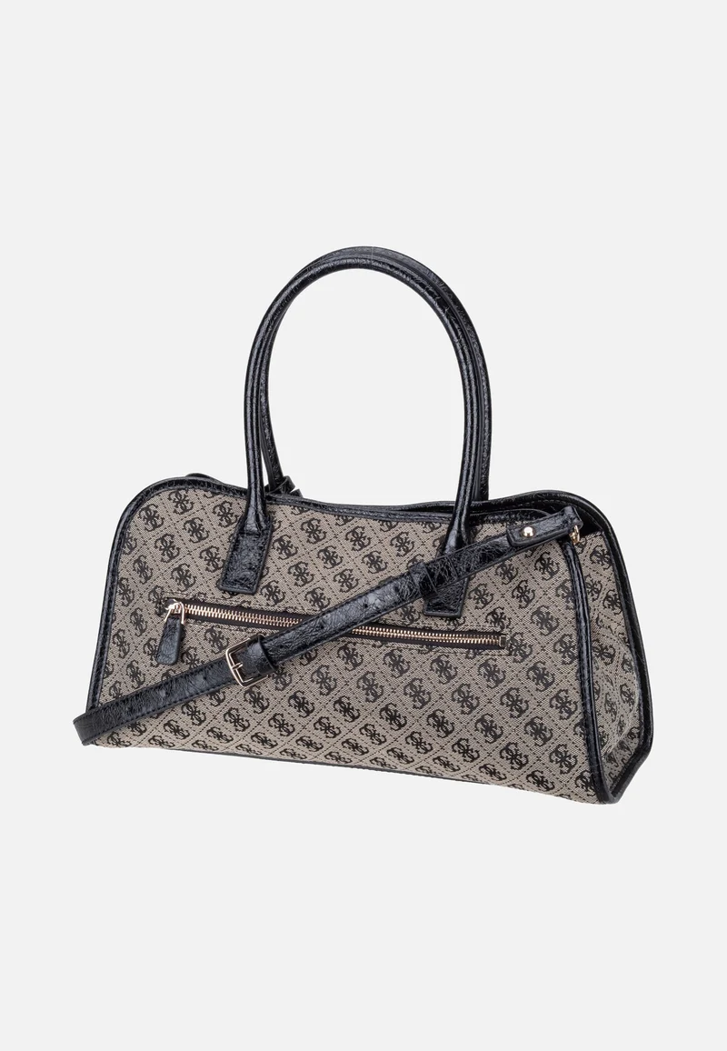 Samantha Girlfriend SAT 13060 Black Logo - Satchel