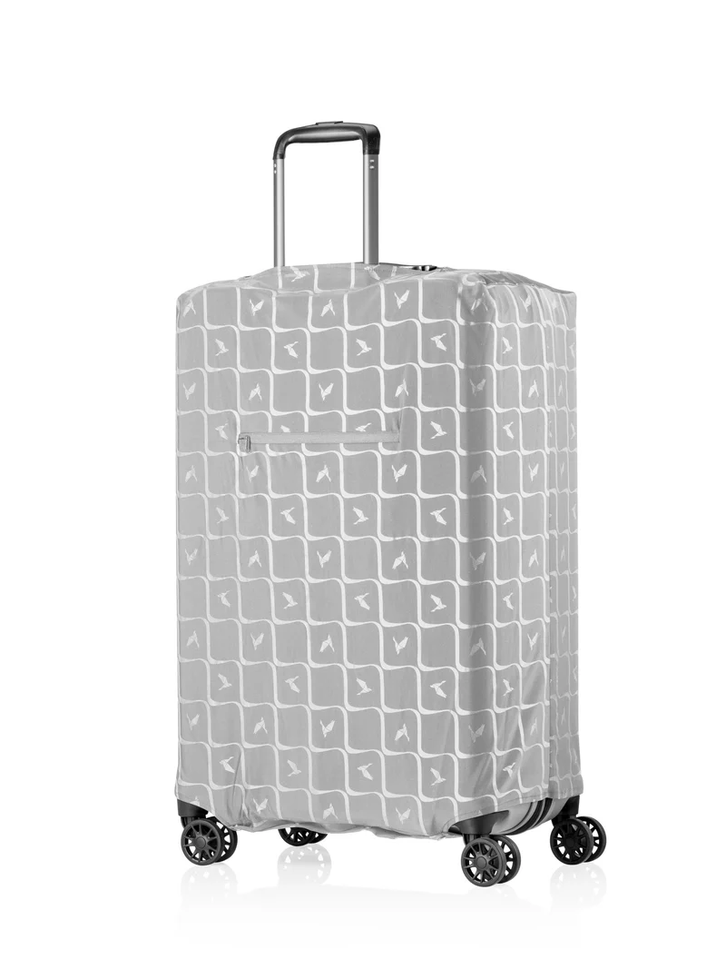 Bag in Bag - Kofferhülle L (silber)*