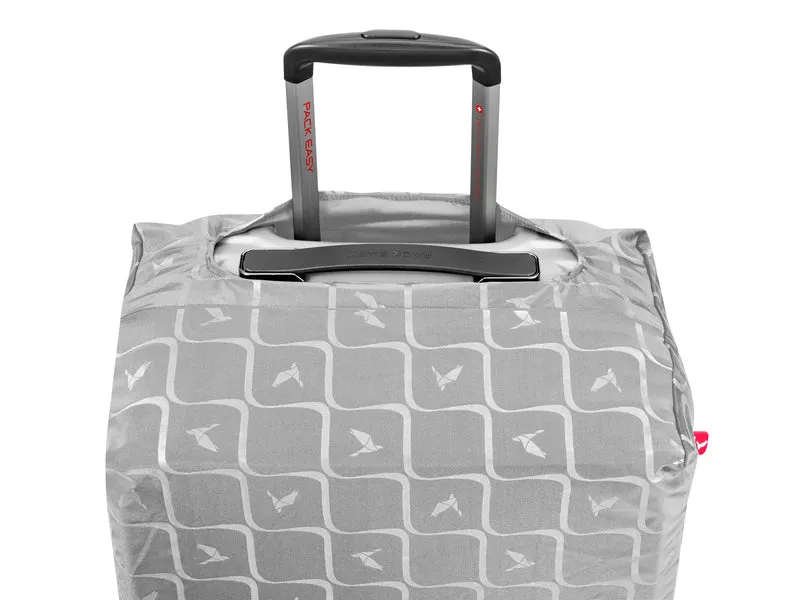 Bag in Bag - Kofferhülle M (silber)