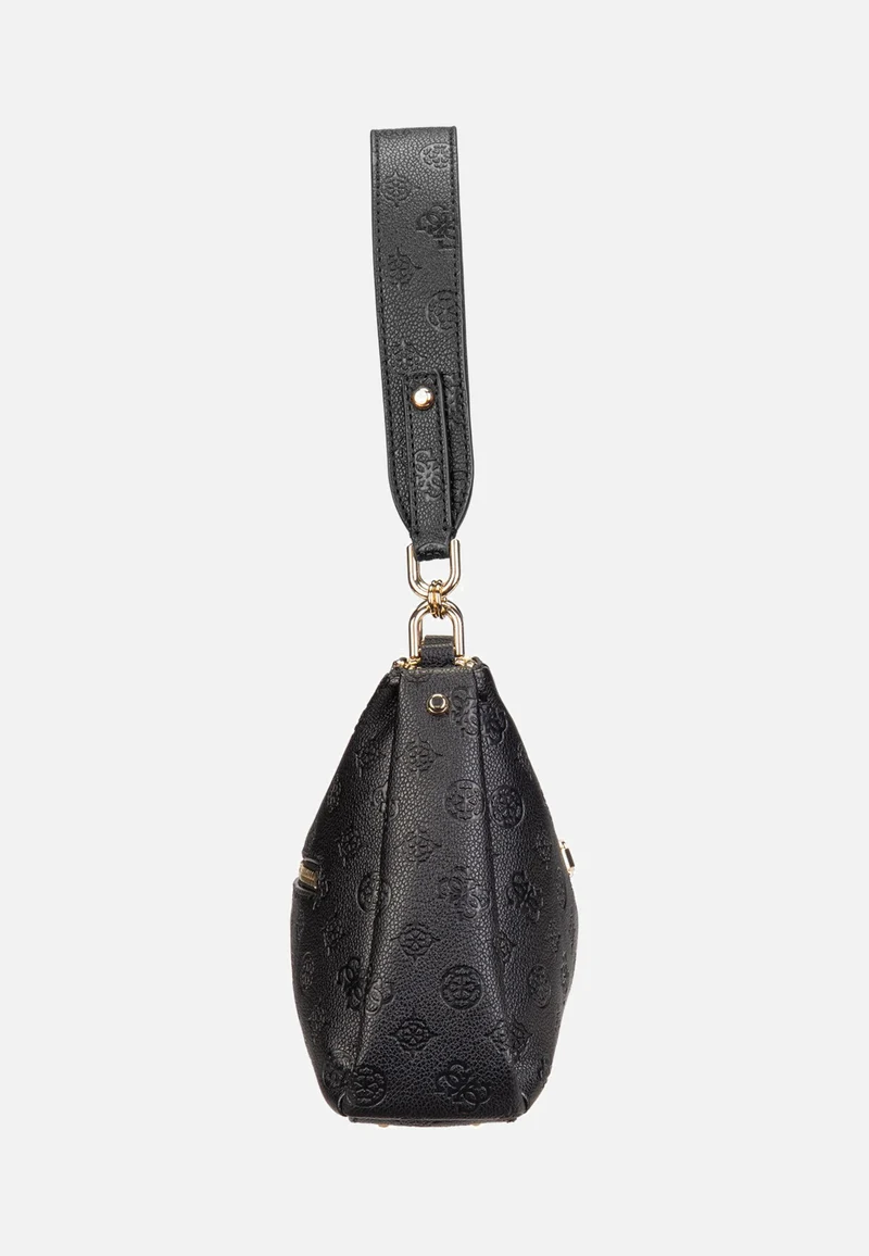 Anise Double Zip 16180 Black Logo - Schultertasche