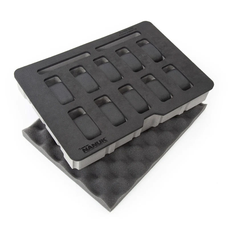 Foam insert for NANUK 910 for 10 Watches