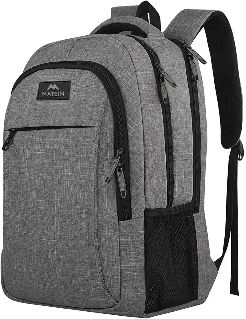 Gray Mlassic 15.6 inch Laptop Backpack