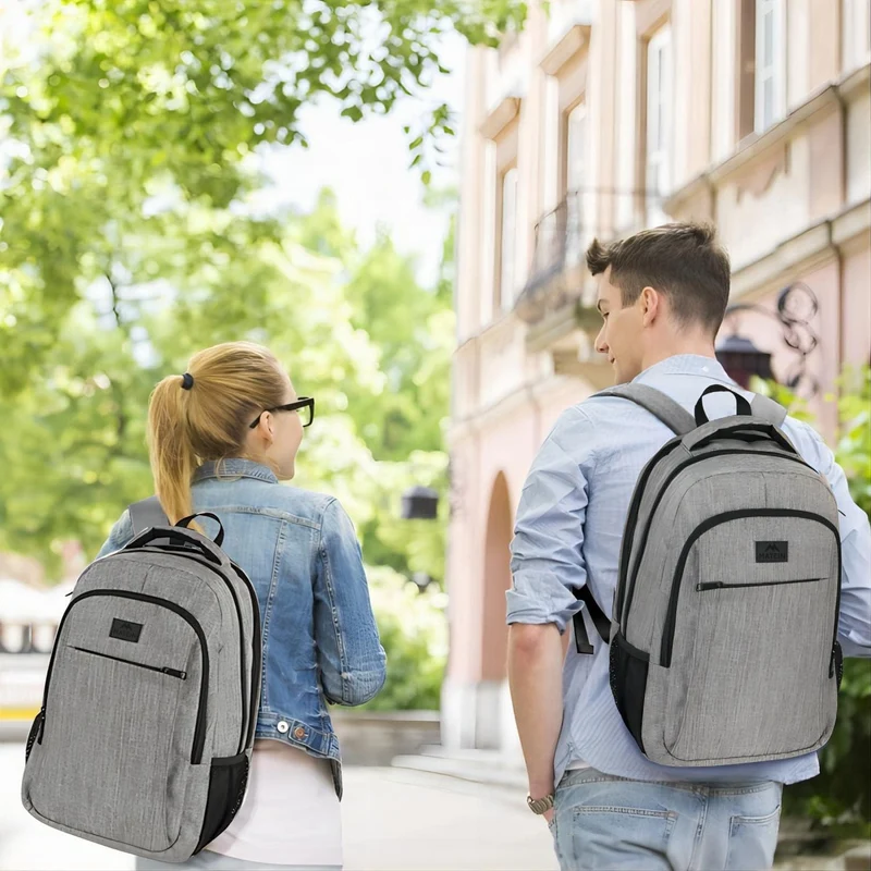 Gray Mlassic 15.6 inch Laptop Backpack