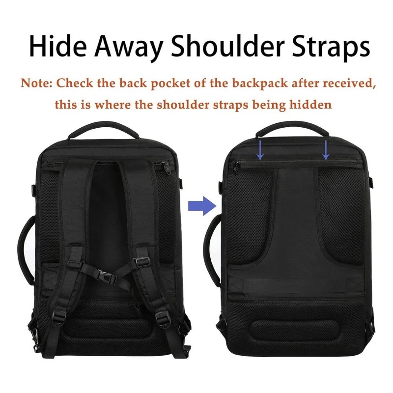 Large Carry-on Backpack (9 Colors)