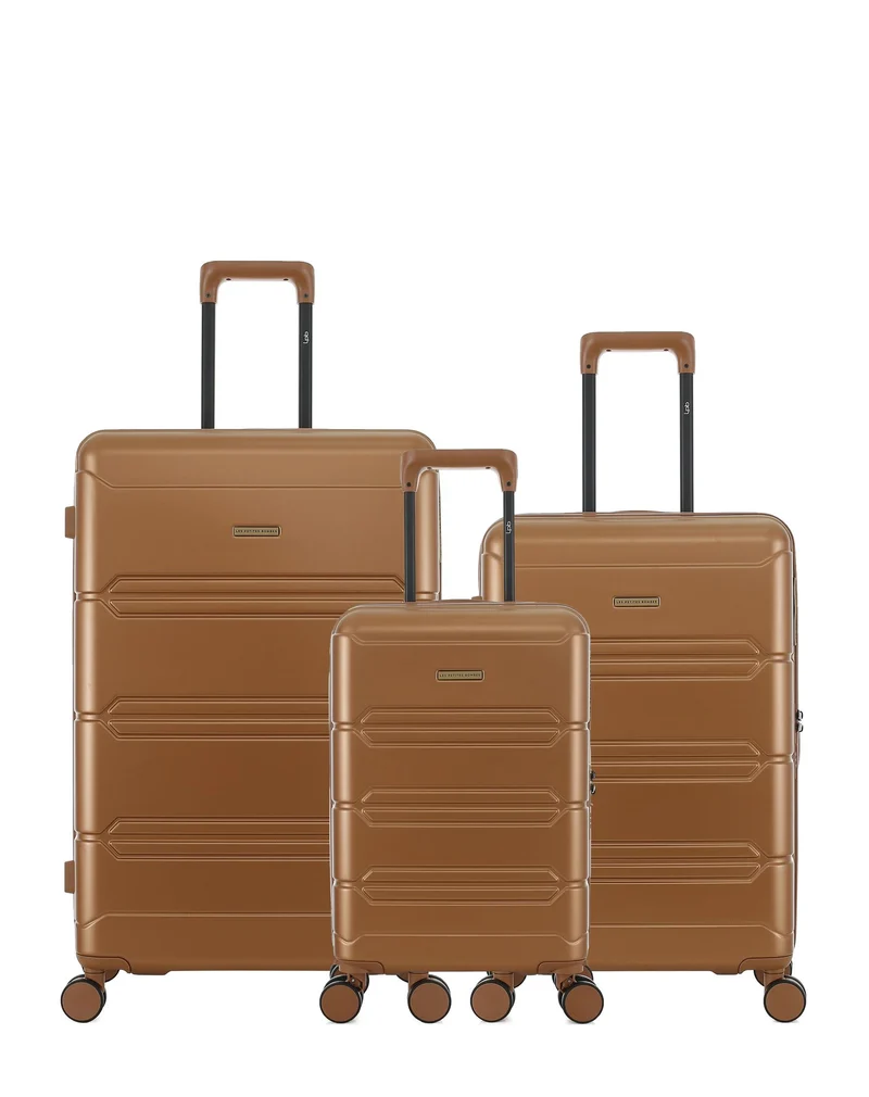 3er-Pack Hartschalenkoffer: Großer Koffer, mittelgroßer Koffer und Handgepäck XS LYNDA
