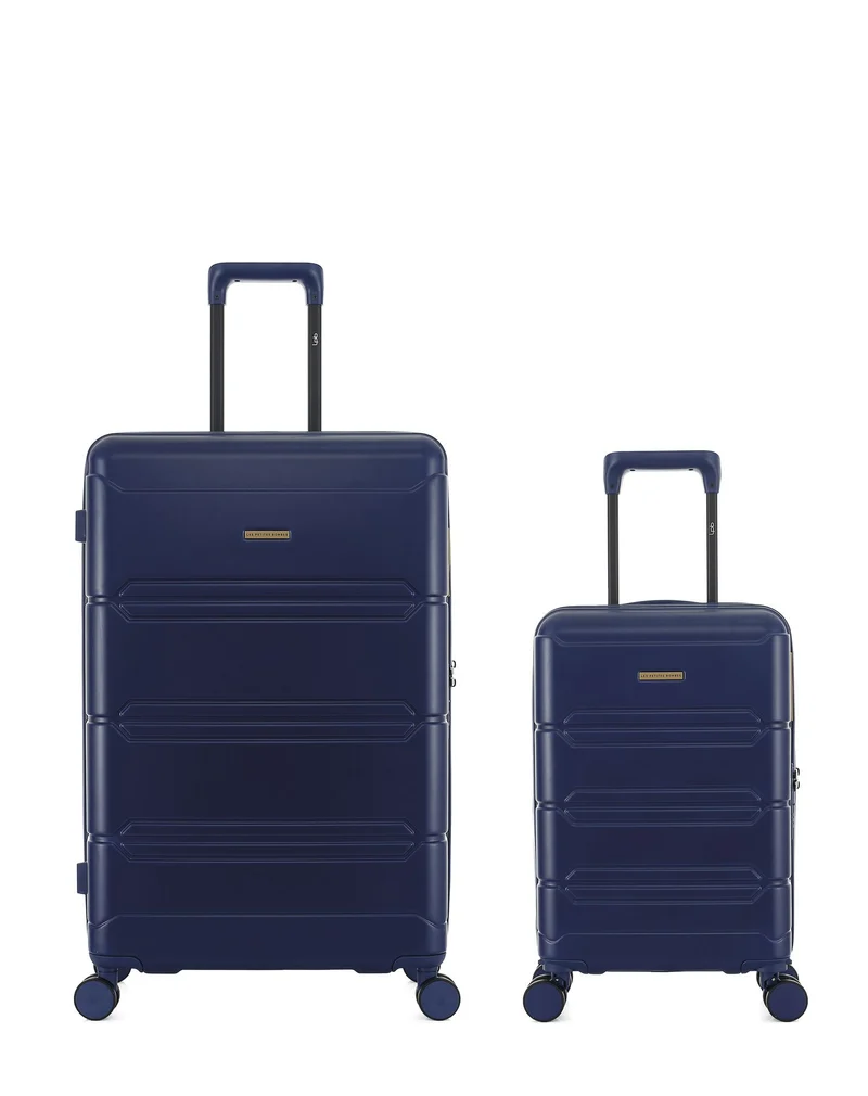 2er-Pack Hartschalenkoffer: Großer Koffer und Handgepäck XS LYNDA