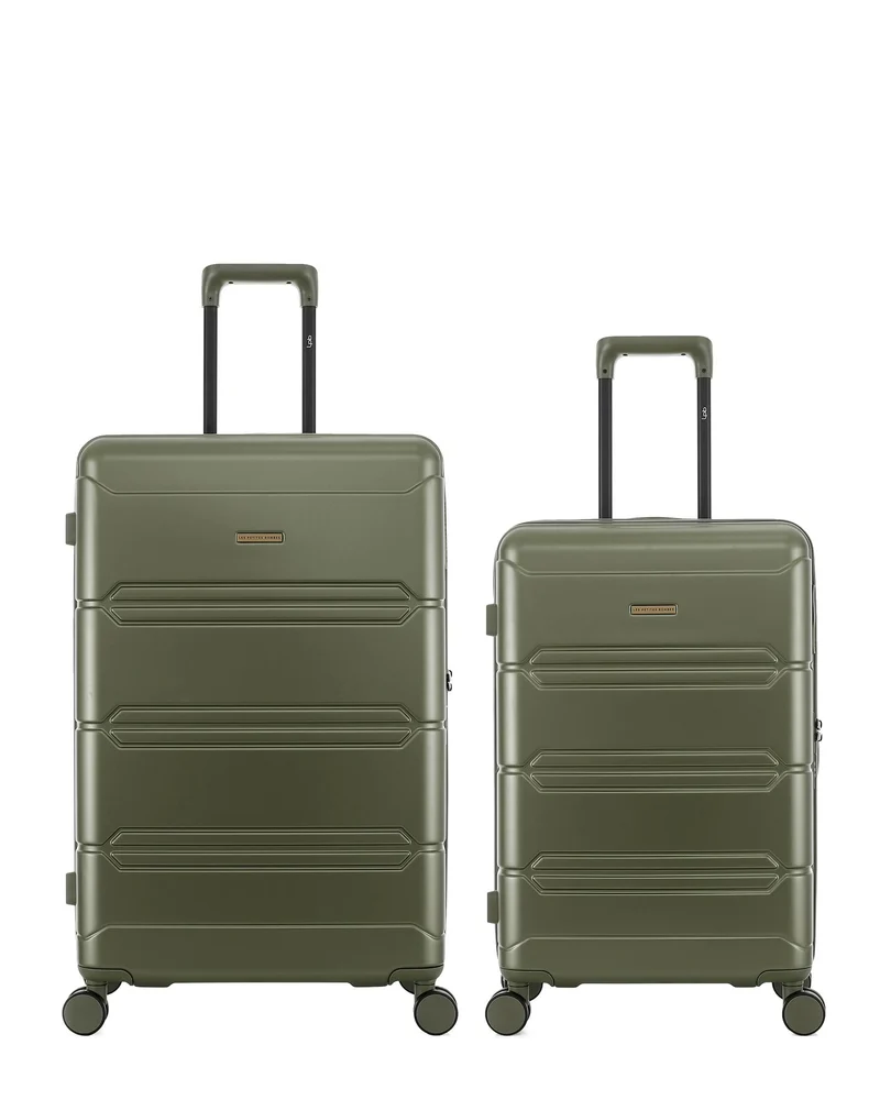 2er-Pack Hartschalenkoffer: Großer Koffer und mittelgroßer Koffer LYNDA