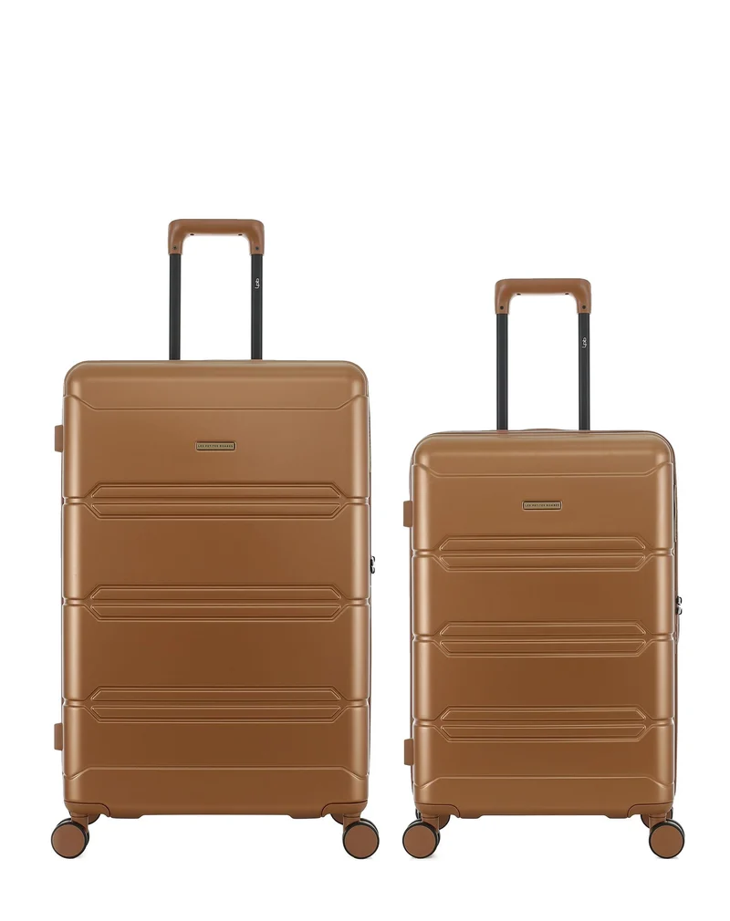 2er-Pack Hartschalenkoffer: Großer Koffer und mittelgroßer Koffer LYNDA
