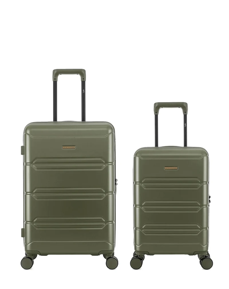 2er-Pack Hartschalenkoffer: Mittelgroßer Koffer und Handgepäck XS LYNDA