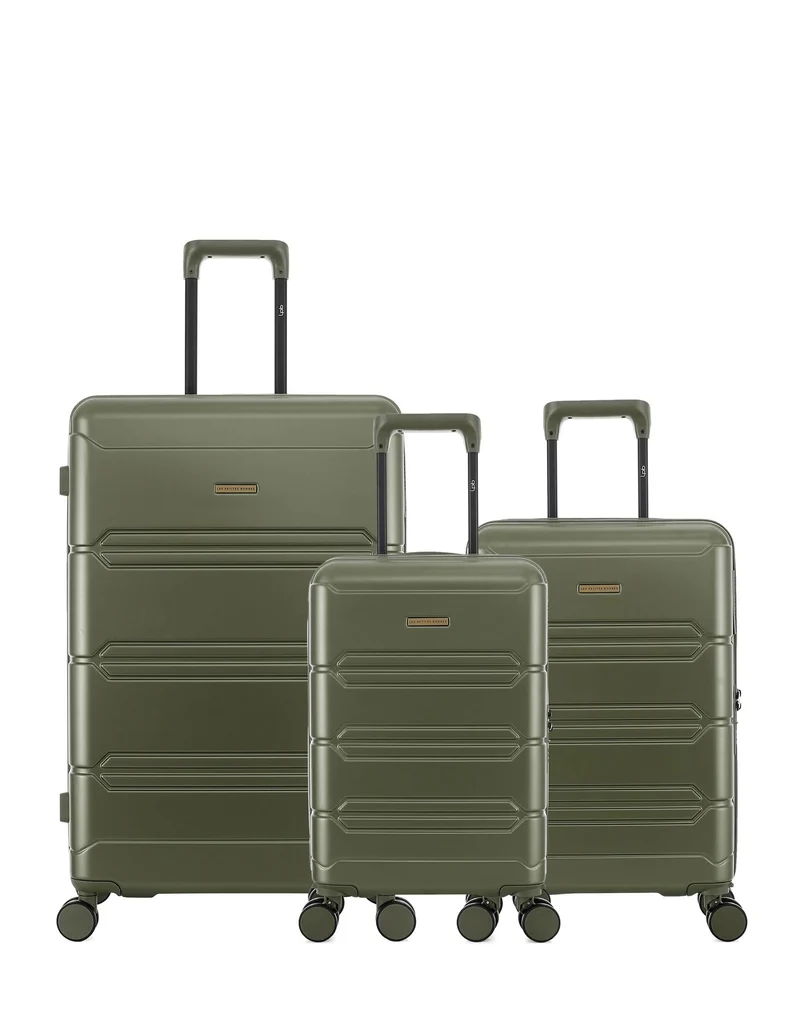 3er-Pack Hartschalenkoffer: Großer Koffer, Handgepäck und Handgepäck XS LYNDA