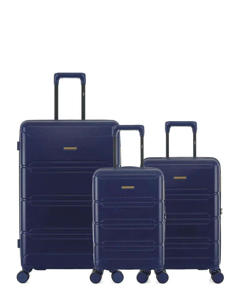 3er-Pack Hartschalenkoffer: Großer Koffer, Handgepäck und Handgepäck XS LYNDA