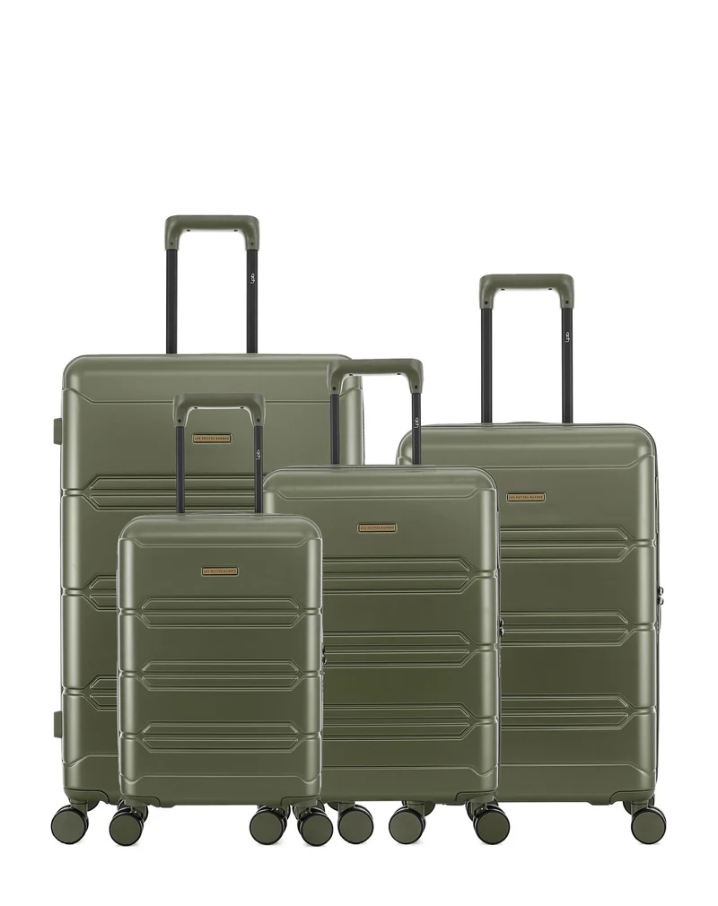 4er-Pack Hartschalenkoffer: Großer Koffer, mittelgroßer Koffer, Handgepäck und Handgepäck XS LYNDA