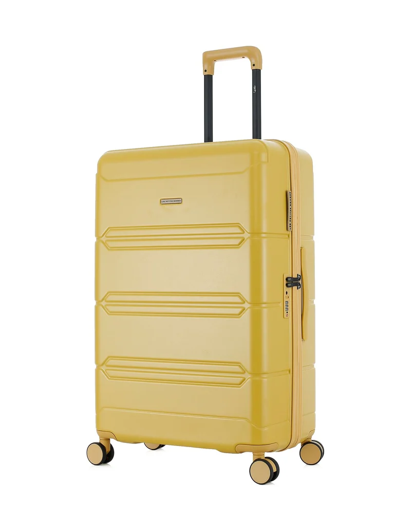 4er-Pack Hartschalenkoffer: Großer Koffer, mittelgroßer Koffer, Handgepäck und Handgepäck XS LYNDA
