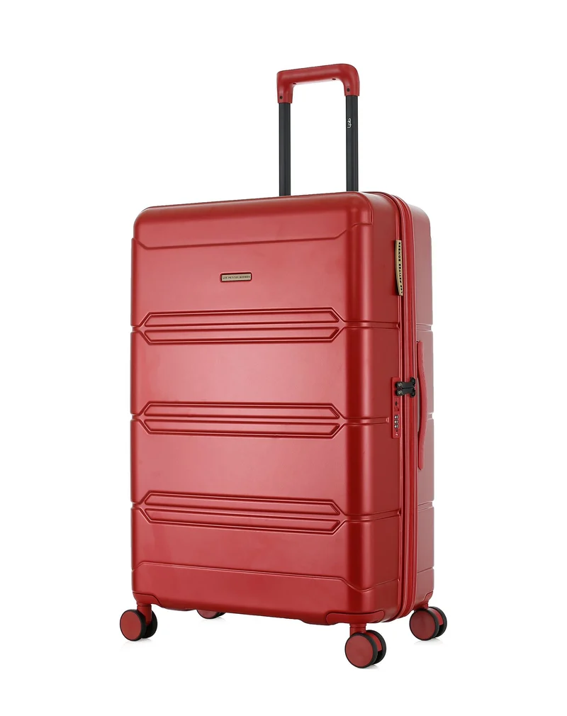 4er-Pack Hartschalenkoffer: Großer Koffer, mittelgroßer Koffer, Handgepäck und Handgepäck XS LYNDA