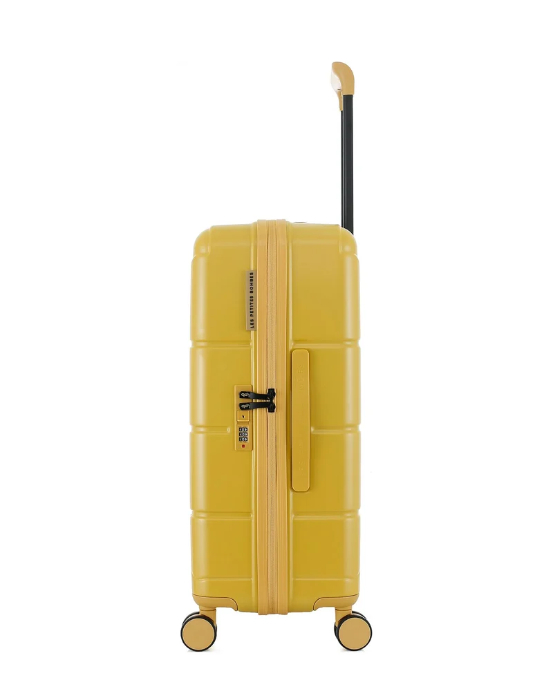 3er-Pack Hartschalenkoffer: Mittelgroßer Koffer, Handgepäck und Handgepäck XS LYNDA