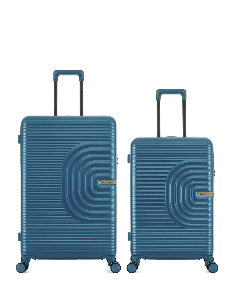 2er-Pack Hartschalenkoffer: Großer Koffer und mittelgroßer Koffer CELIA