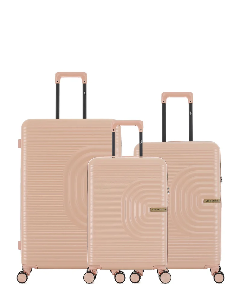 3er-Pack Hartschalenkoffer: Großer Koffer, mittelgroßer Koffer und Handgepäck CELIA