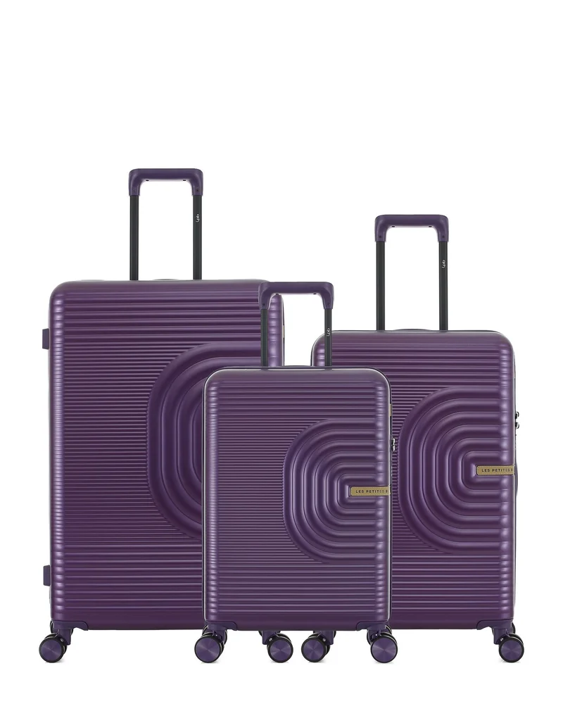 3er-Pack Hartschalenkoffer: Großer Koffer, mittelgroßer Koffer und Handgepäck CELIA