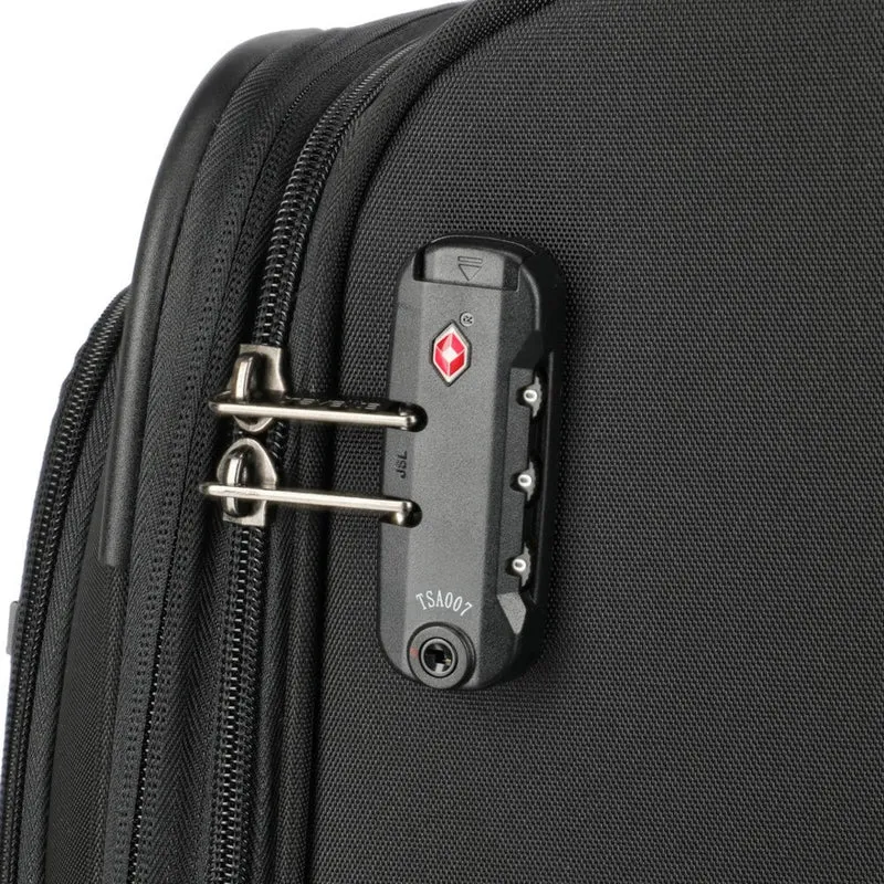 Travelite UMBRIA Trolley 4w S exp. Black
