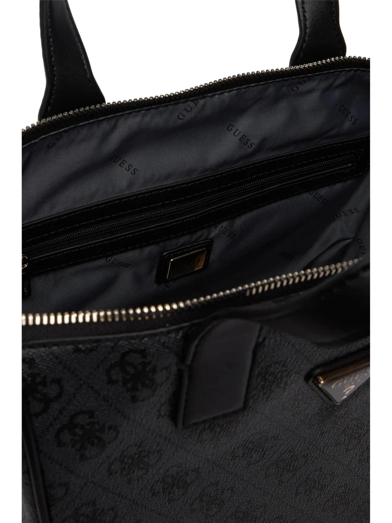 Guess FOLLIE SMALL TOTE Coal Logo