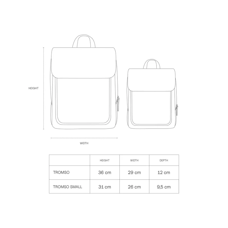 Kapten & Son Rucksack "Tromso Small 2.0" Cream Black