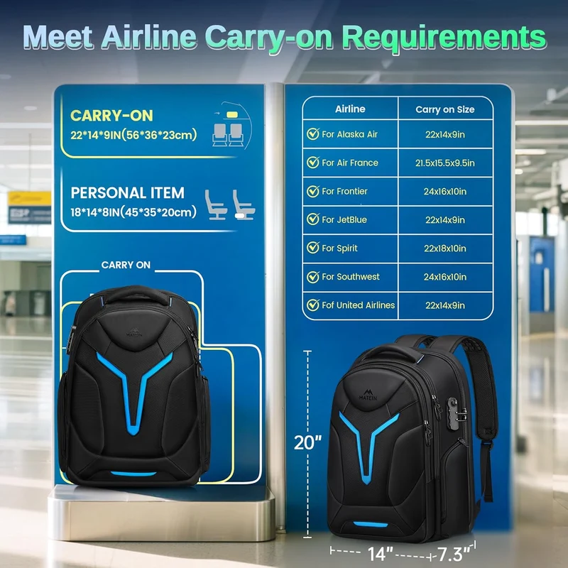 Gaming Laptop Backpack for Men