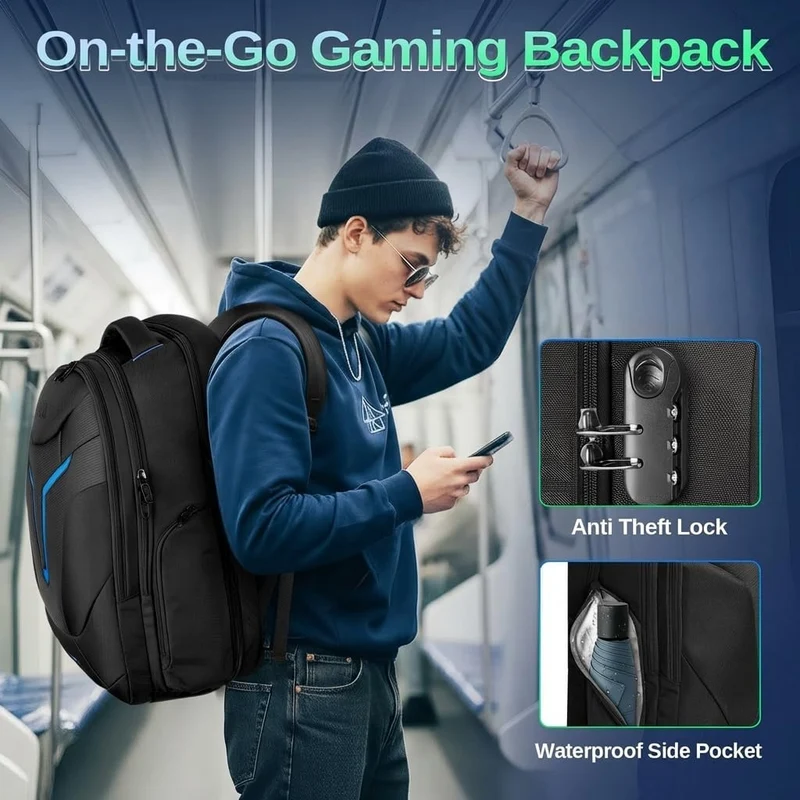 Gaming Laptop Backpack for Men