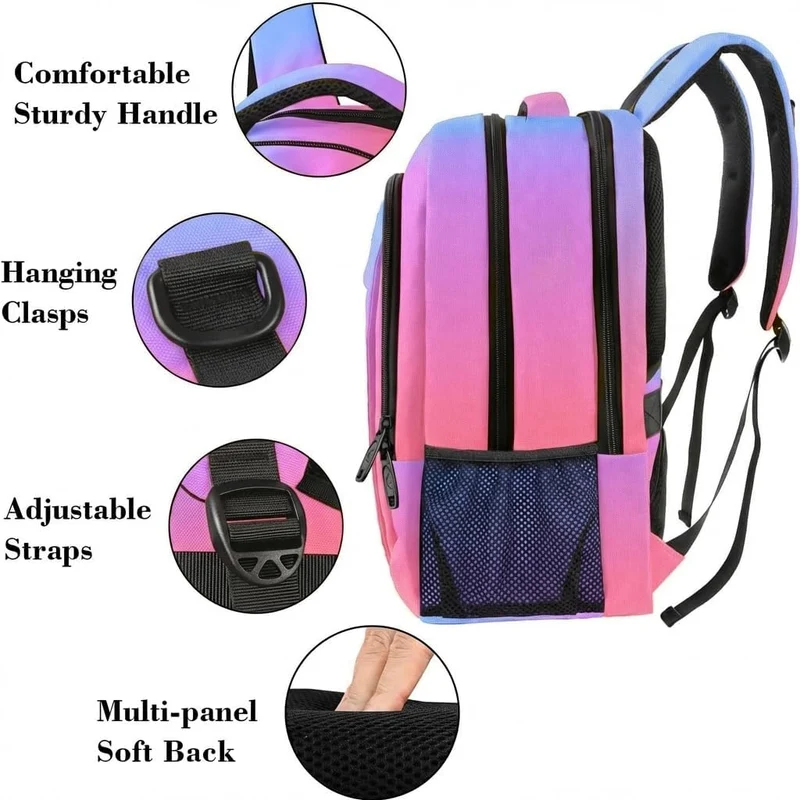 Tie-dye Mlassic Laptop Travel Backpack