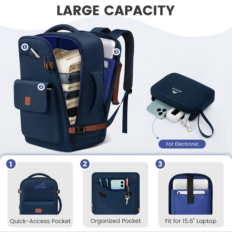 Anti Theft Carry-on Backpack