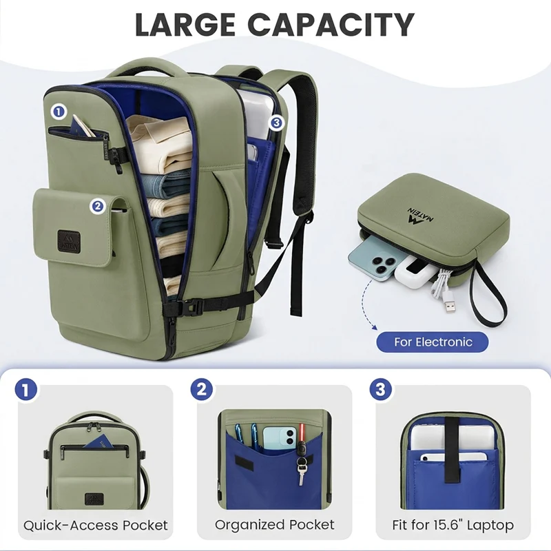 Anti Theft Carry-on Backpack