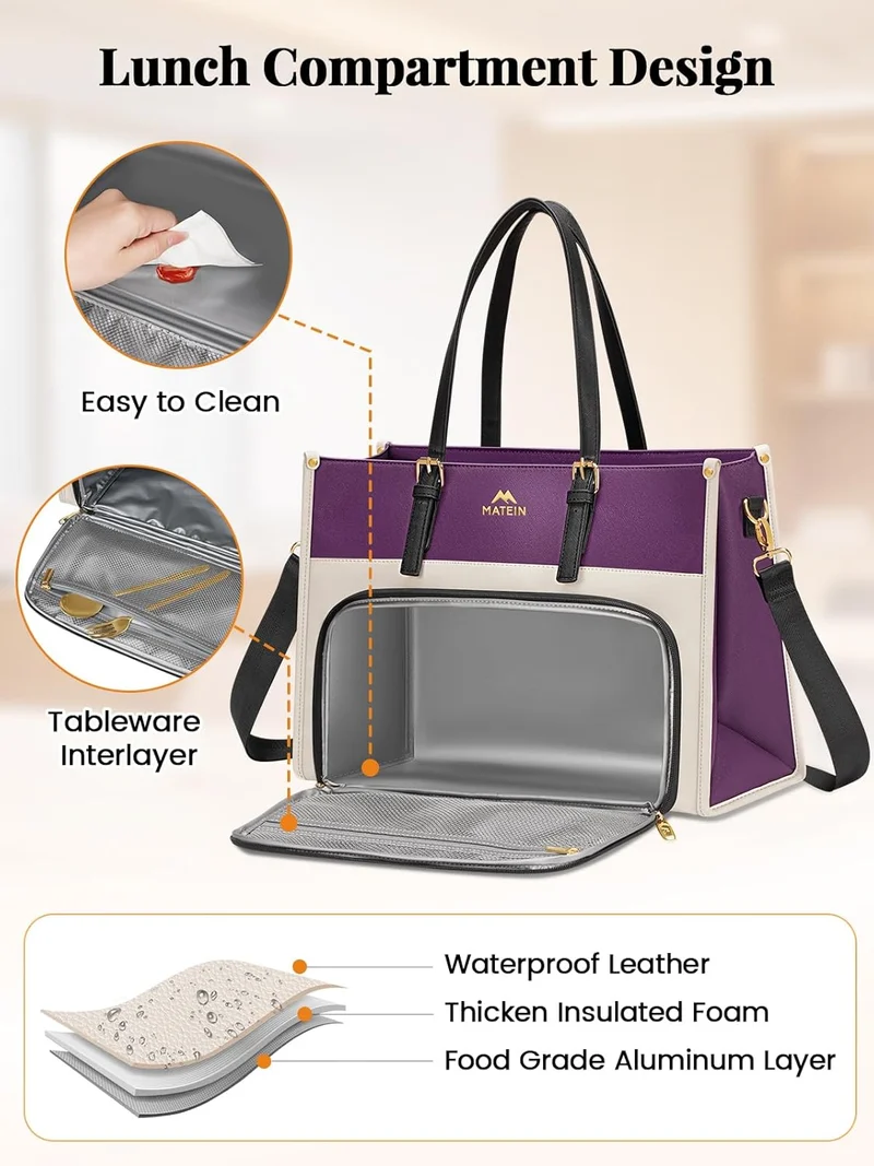 Lunch Tote Bag for Women (4 colors)