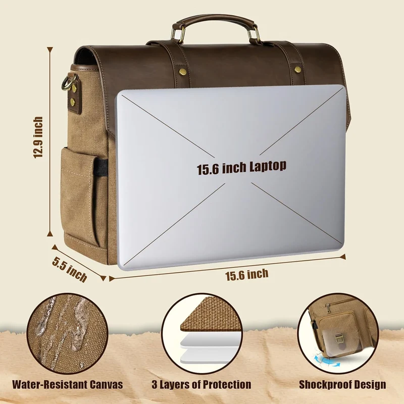 Vintage Messenger Bag