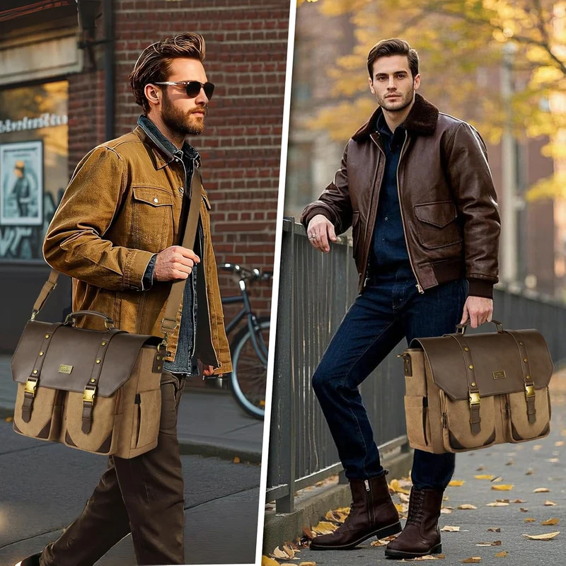 Vintage Messenger Bag