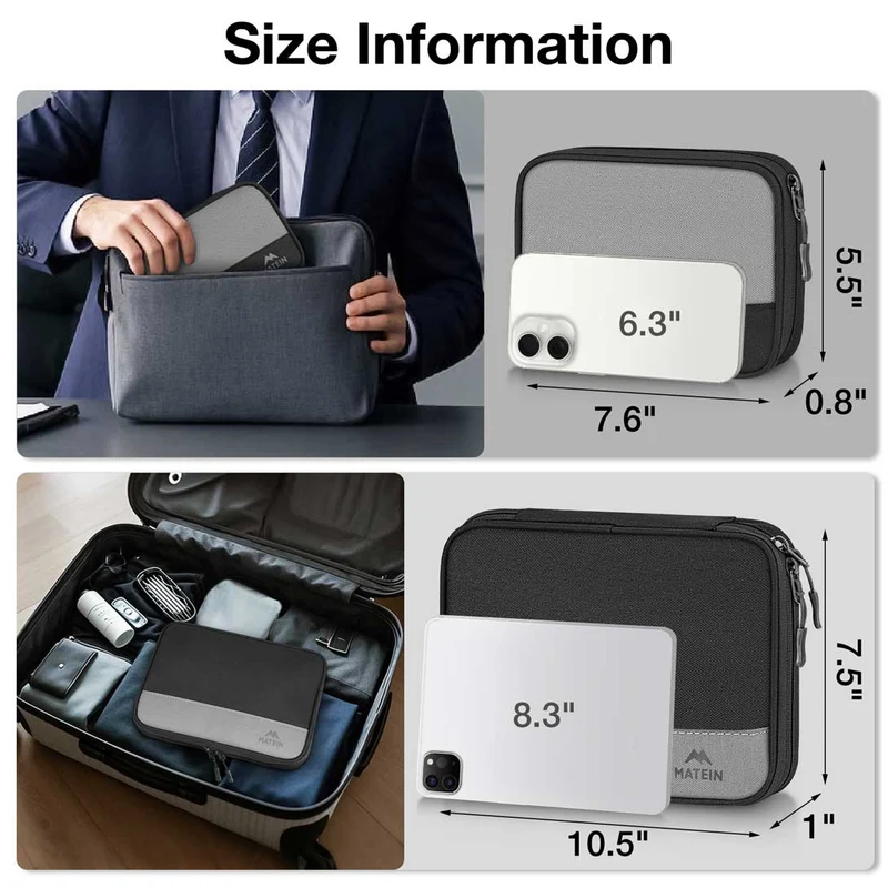 Tech Organizer 2 Pack (6 Colors)