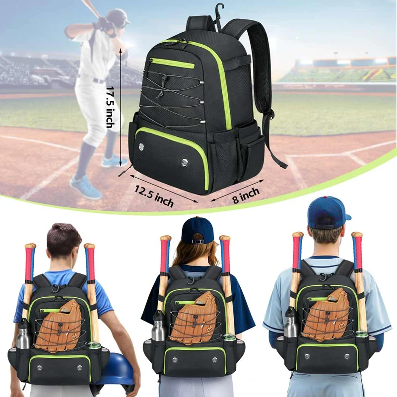 Youth Baseball Backpack (5 Colors)