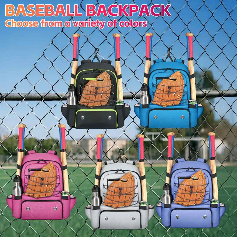 Youth Baseball Backpack (5 Colors)