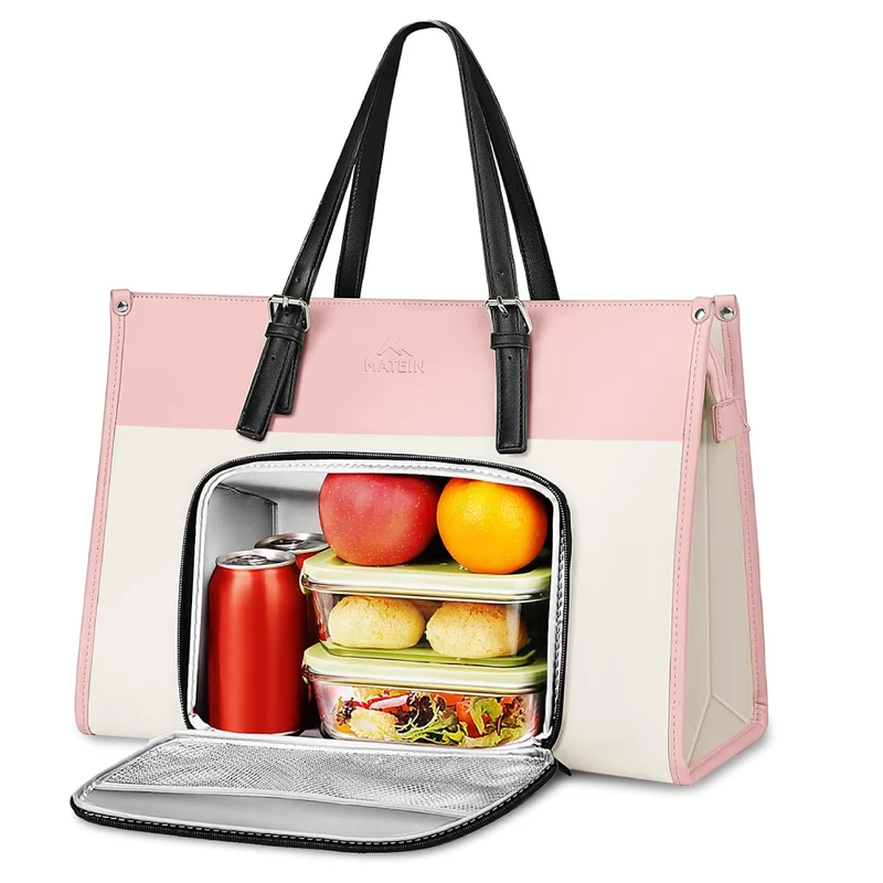 Tote Bag with Insulated Compartment (8 Colors)