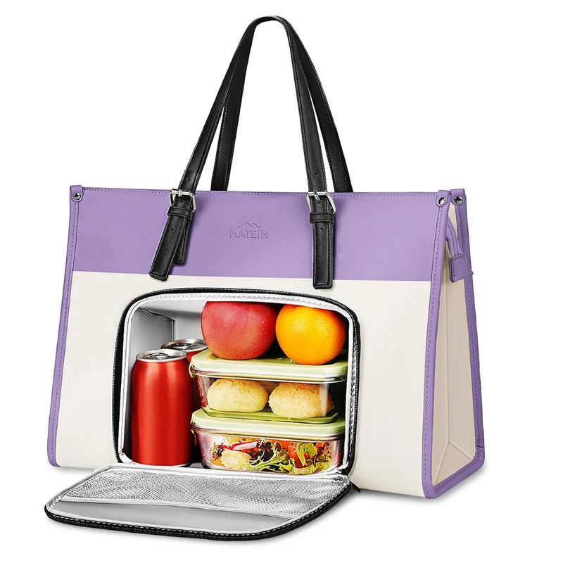 Tote Bag with Insulated Compartment (8 Colors)