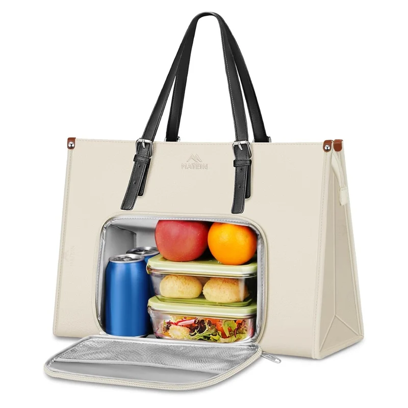 Tote Bag with Insulated Compartment (8 Colors)