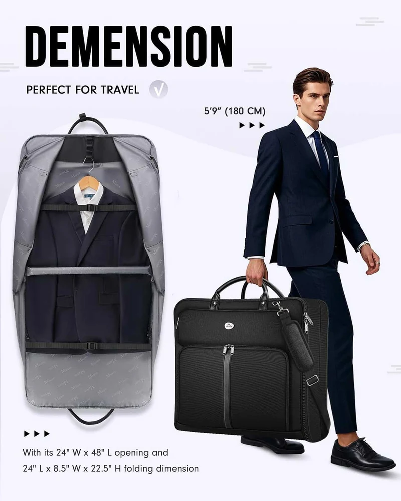 Large Travel Suit Bag