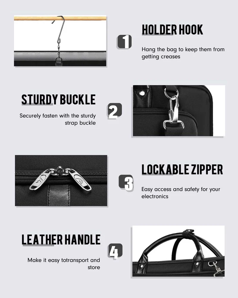 Large Travel Suit Bag