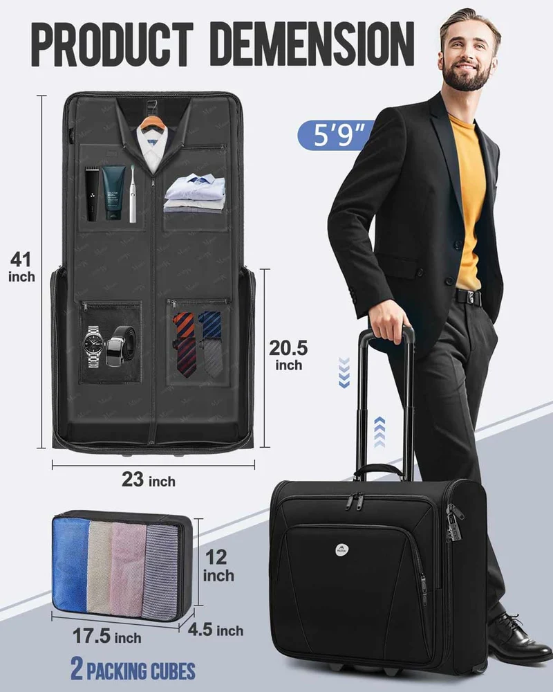 Travel Rolling Garment Bag