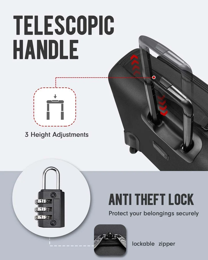 Travel Rolling Garment Bag