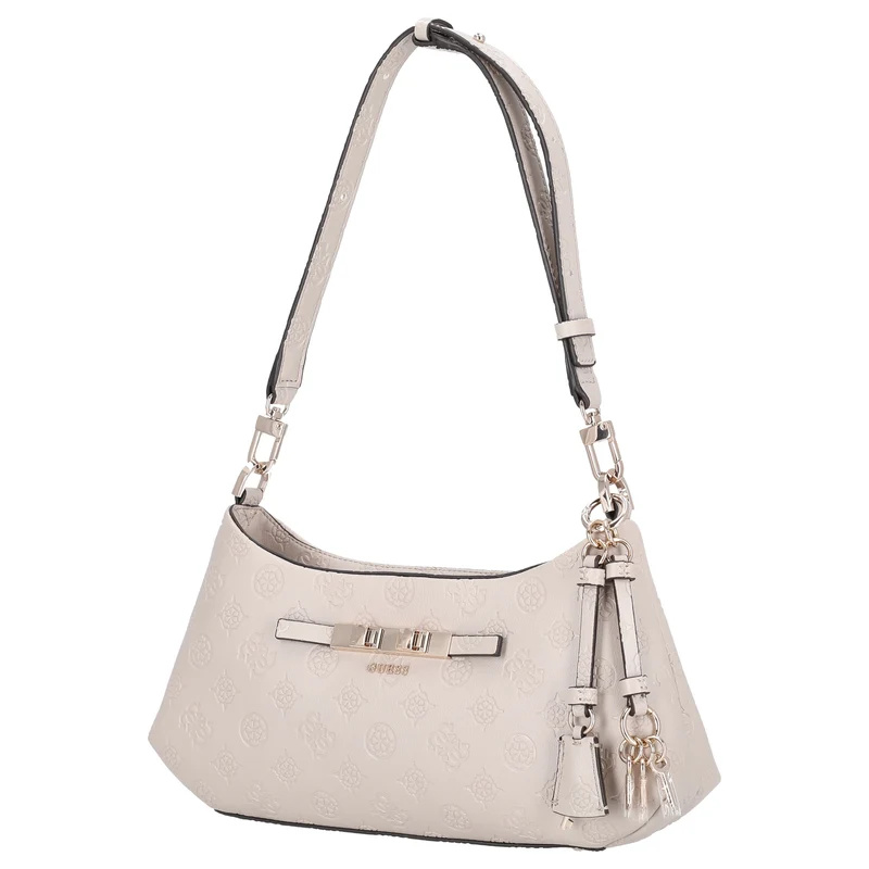 Guess Carmella - Schultertasche 30 cm (bone logo)