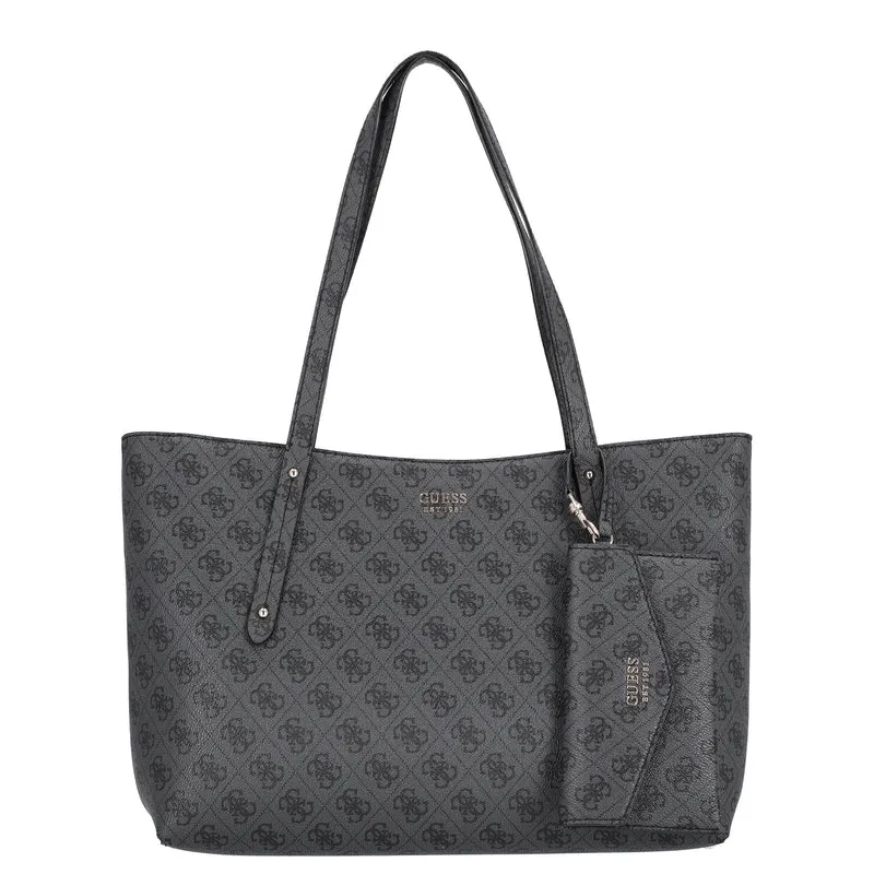 Guess Brenton Top Zip Tote - Shopper (coal logo)