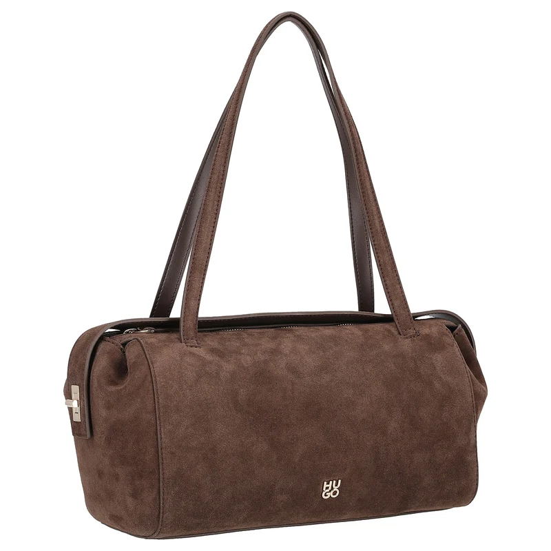 HUGO Women Meelo - Schultertasche S 40 cm (dark brown)