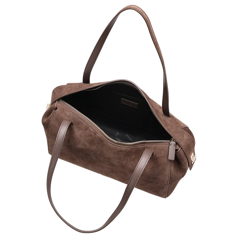 HUGO Women Meelo - Schultertasche S 40 cm (dark brown)
