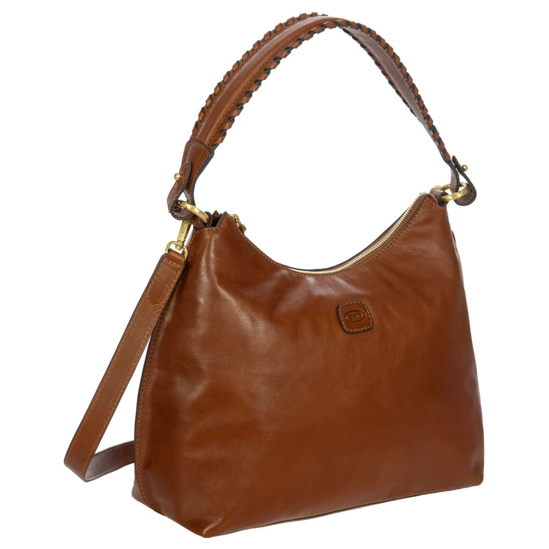 Brics Volterra - Schultertasche 32 cm (tobacco)
